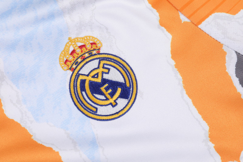 24-25 RMA White Kids Half Pull Tracksuit (童装)(半拉链)