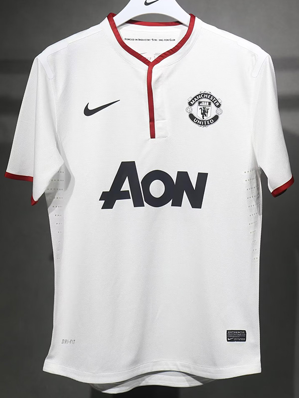 2013-2014 Man Utd Away Player Version 球员 Retro Soccer Jersey