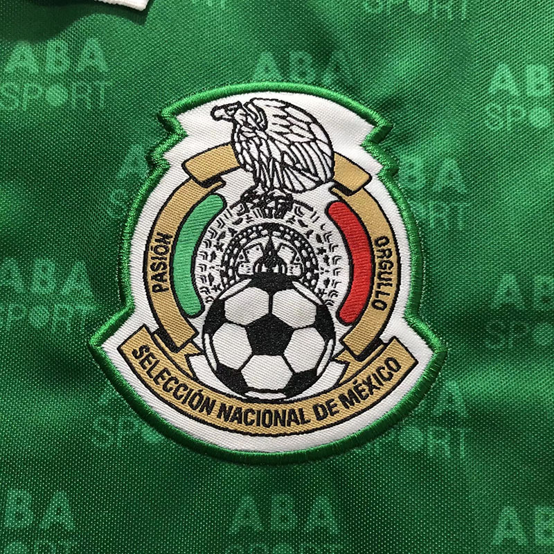1995 Mexico Home Retro Soccer Jersey