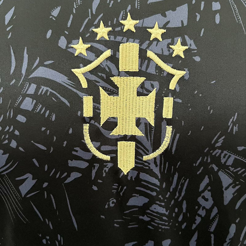 2023 Brazil Black Special Edition Fans Soccer J...