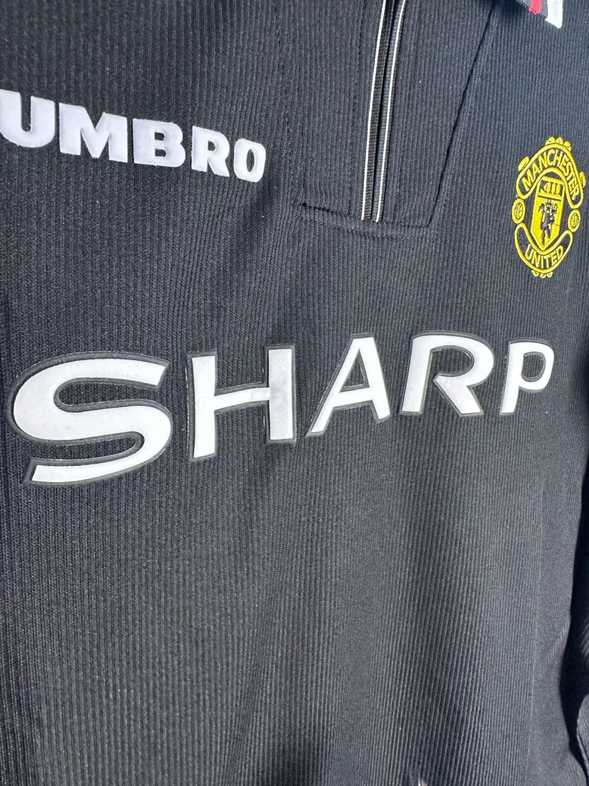 1998-1999 Man Utd Away Long Sleeve Retro Soccer Jersey (长袖)