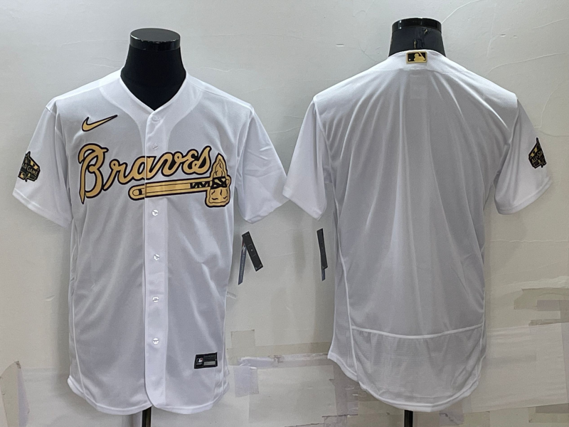 2022 Men's Atlanta Braves white MLB Jersey