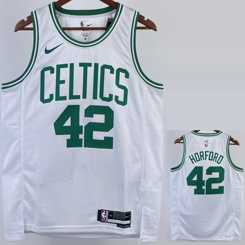 22-23 CELTICS HORFORO #42 White Top Quality Hot...