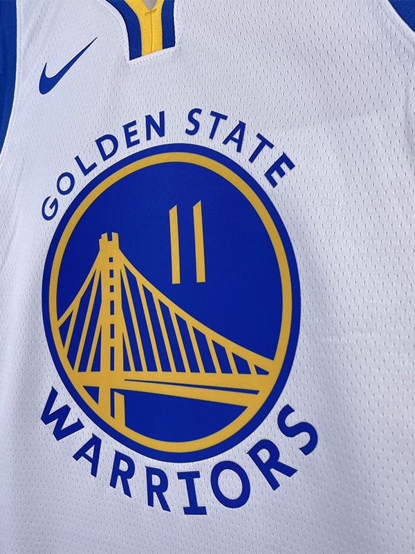 22-23 WARRIORS THOMPSON #11 White Top Quality H...