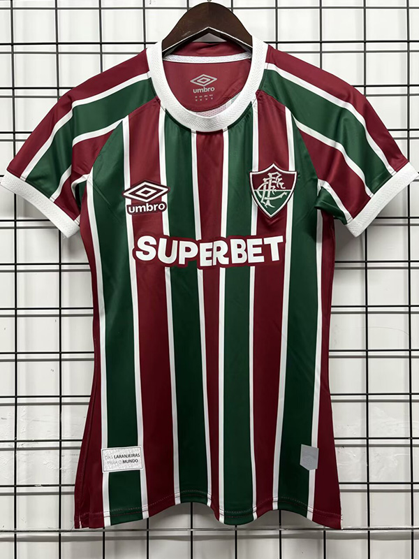 25-26 Fluminense Home Women Soccer Jersey (女)
