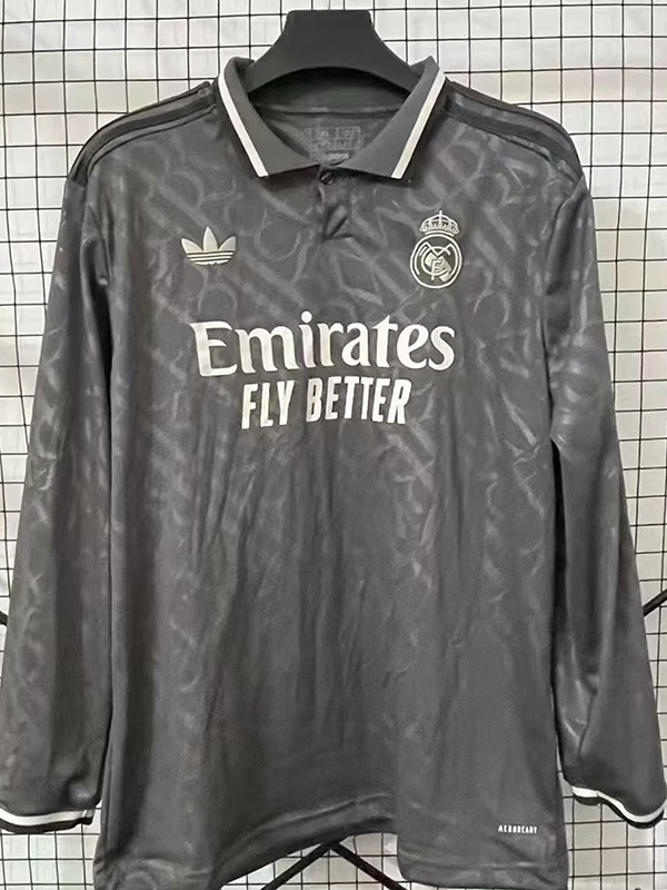 24-25 RMA Third Long Sleeve Soccer Jersey (长袖)