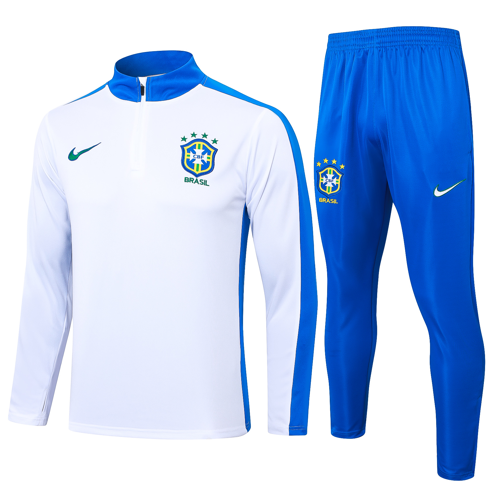 24-25 Brazil High Quality Half Pull Tracksuit