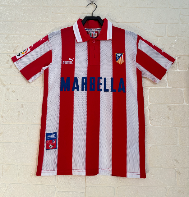 1997-1998 ATM Home Retro Soccer Jersey *带章