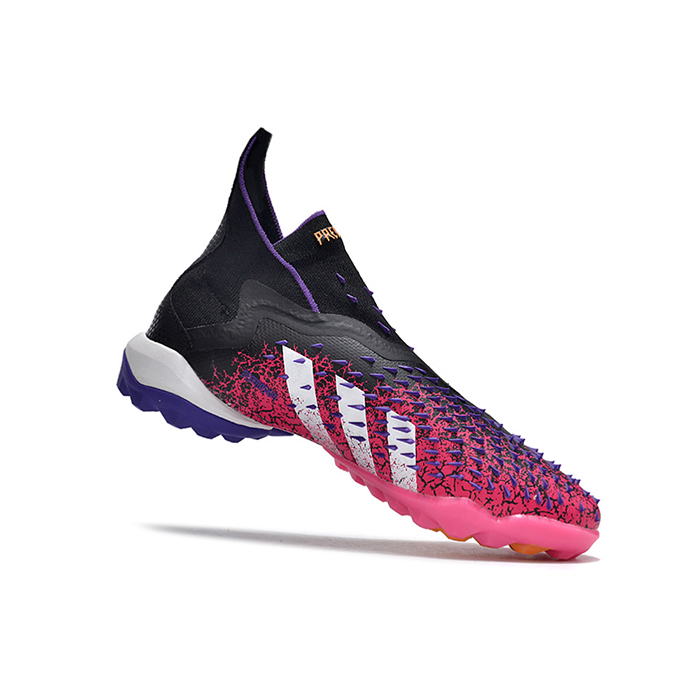 PREDATOR FREAK .1 TF High Soccer Shoes-Red/Black-2756833