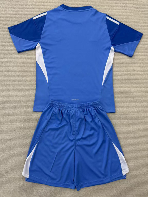 25-26 RMA Blue GoalKeeper Kids Soccer Jersey