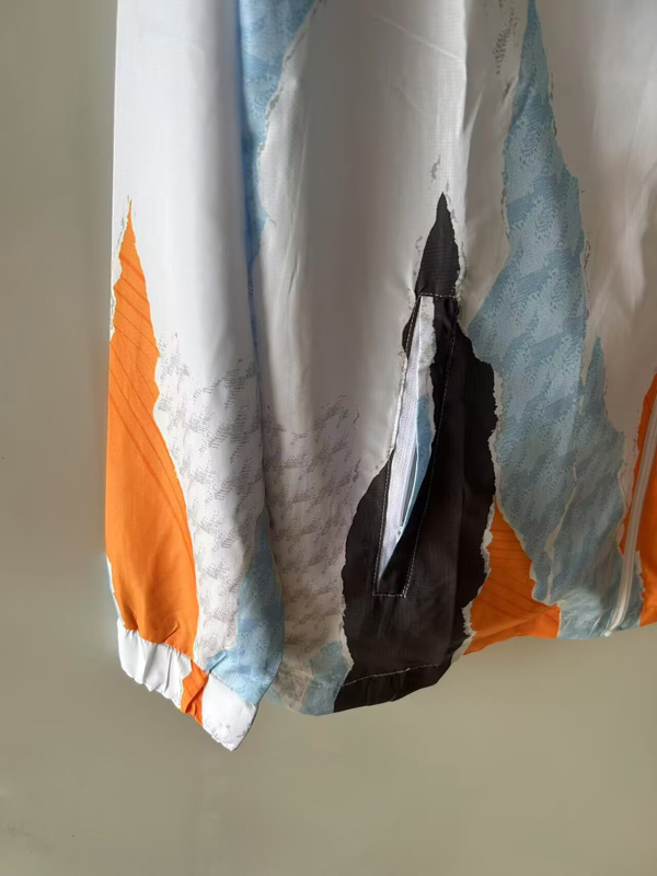 25-26 RMA White Blue Windbreaker #刺绣