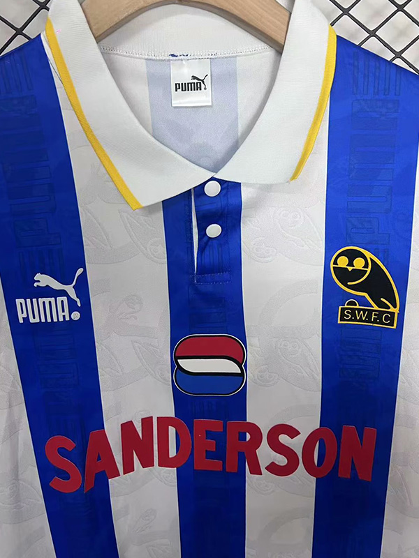 1994-1995 Sheffield Wednesday Home Retro Soccer Jersey