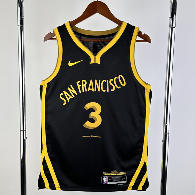 23-24 WARRIORS PAUL #3 Black City Edition Top Q...