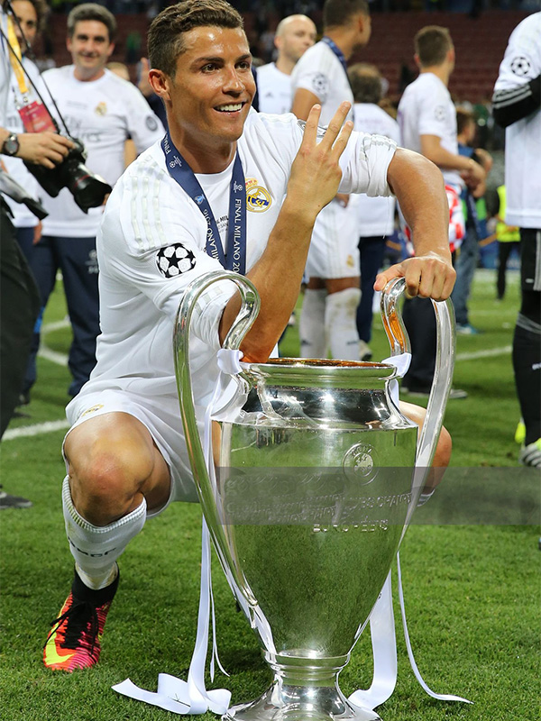 2015-2016 RMA Home Player Version 球员 Retro Soccer Jersey