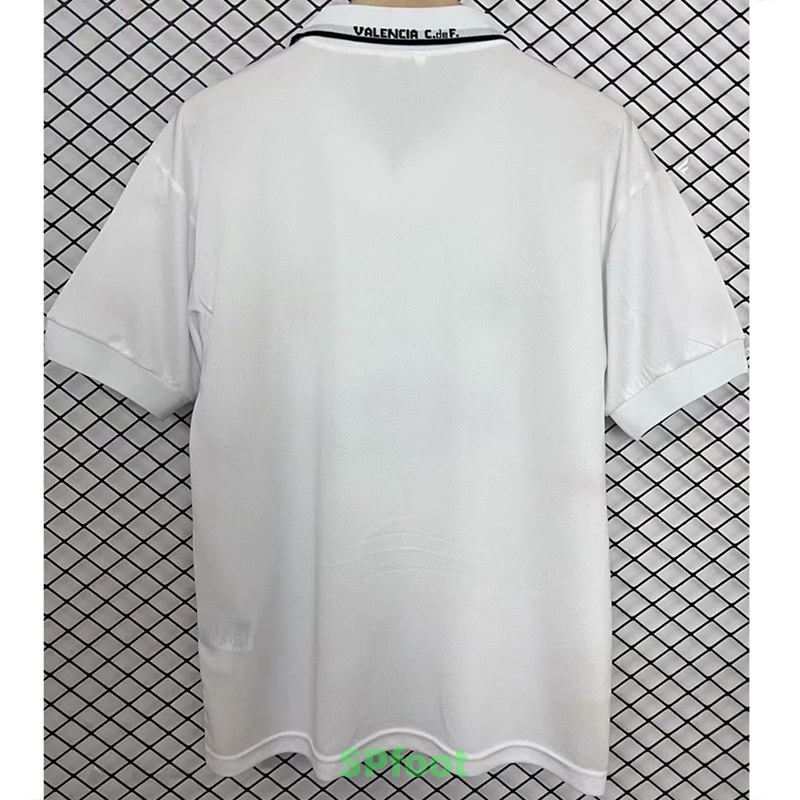 1996-1997 Valencia Home Retro Soccer Jersey