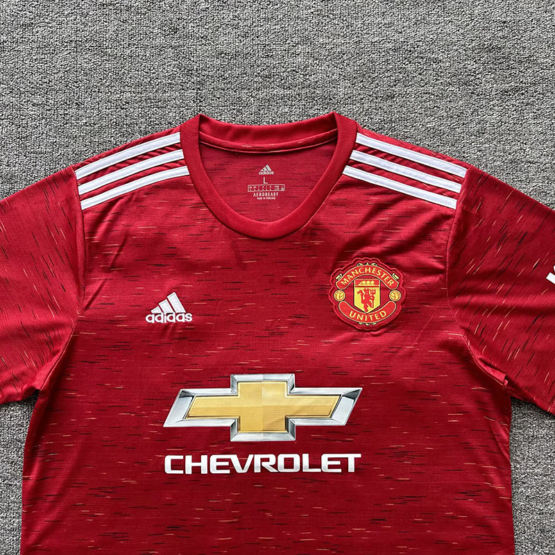 20-21 Man Utd Home Retro Soccer Jersey