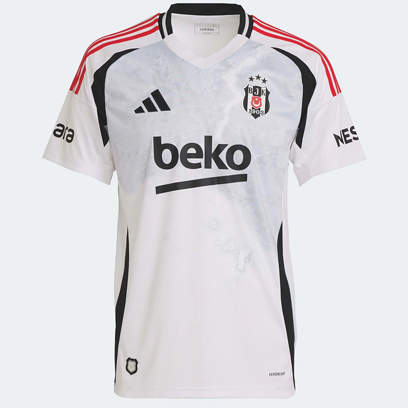 24-25 Besiktas Home Fans Soccer Jersey