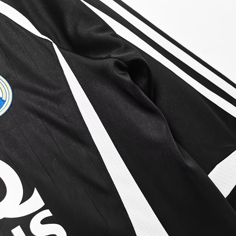 2006-2007 RMA Black Long Sleeve Retro Soccer Je...