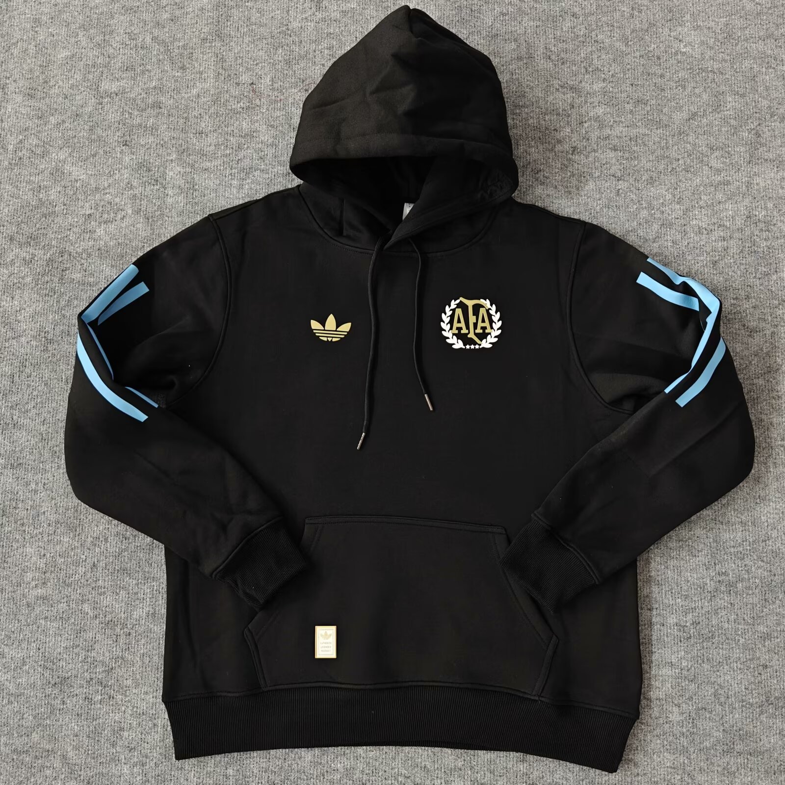 24-25 Argentina Black Hoody 黑色(加绒)