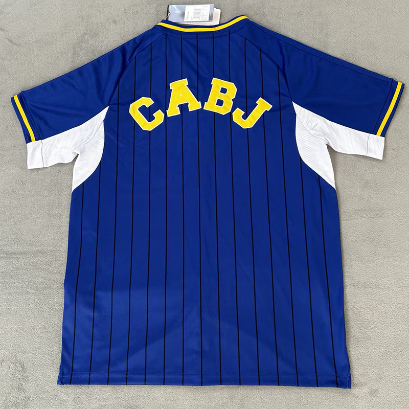 25-26 Boca Juniors Blue Casual Edition Baseball Jersey