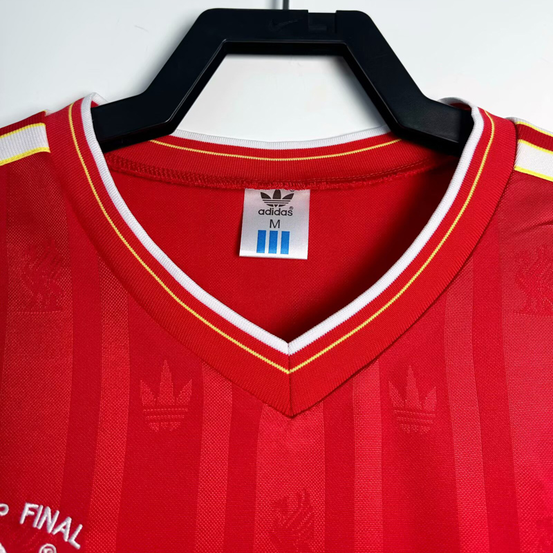 1986-1987 LIV Home Retro Soccer Jersey