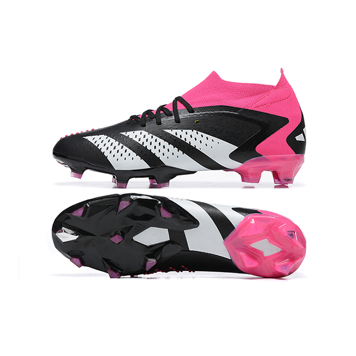 PREDATOR ACCURACY+ FG BOOTS Soccer Shoes-Black/Pink-2727777