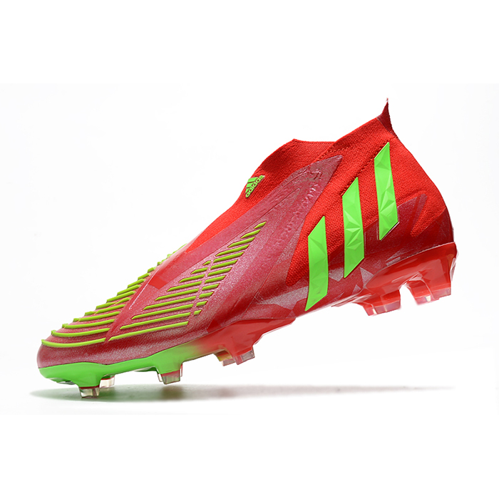 Predator Edge+ FG Soccer Shoes-Red/Green-5328618