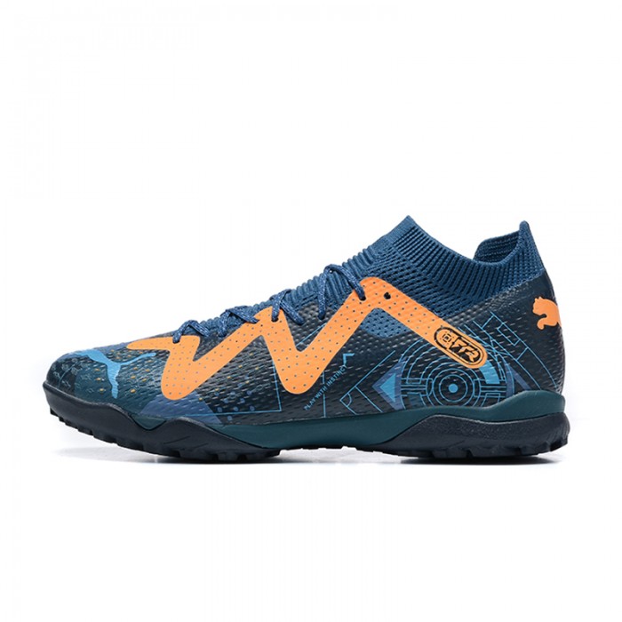 Ultra Ultimate TF Soccer Shoes-Navy Blue/Orange-2281749
