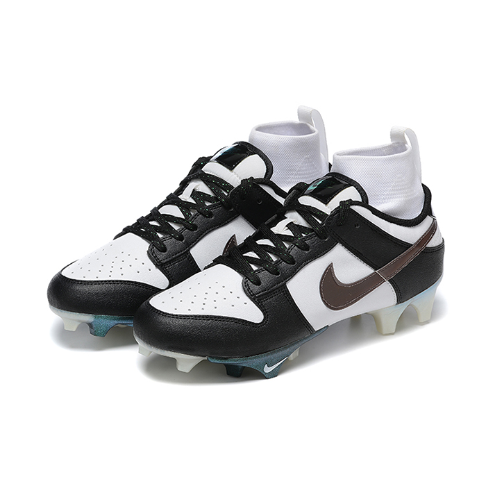 VaPOr Ede Dunk Panda Soccer Shoes-White/Black-6126736