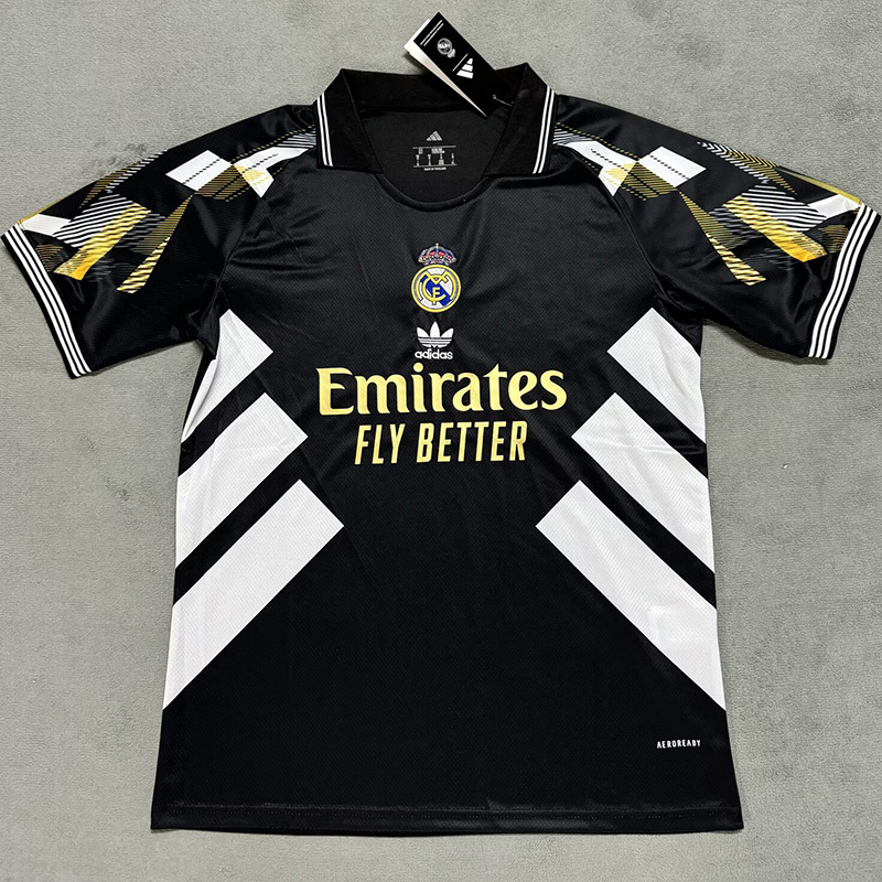 25-26 RMA Special Edition Black Fans Training Shirts *中间标
