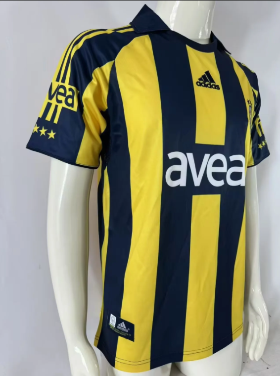 2008-2009 Fenerbahce Home Retro Soccer Jersey