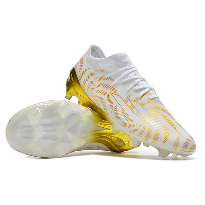 X Speedportal .1 2022 World Cup Boots FG Soccer Shoes-White/Gold-9957227