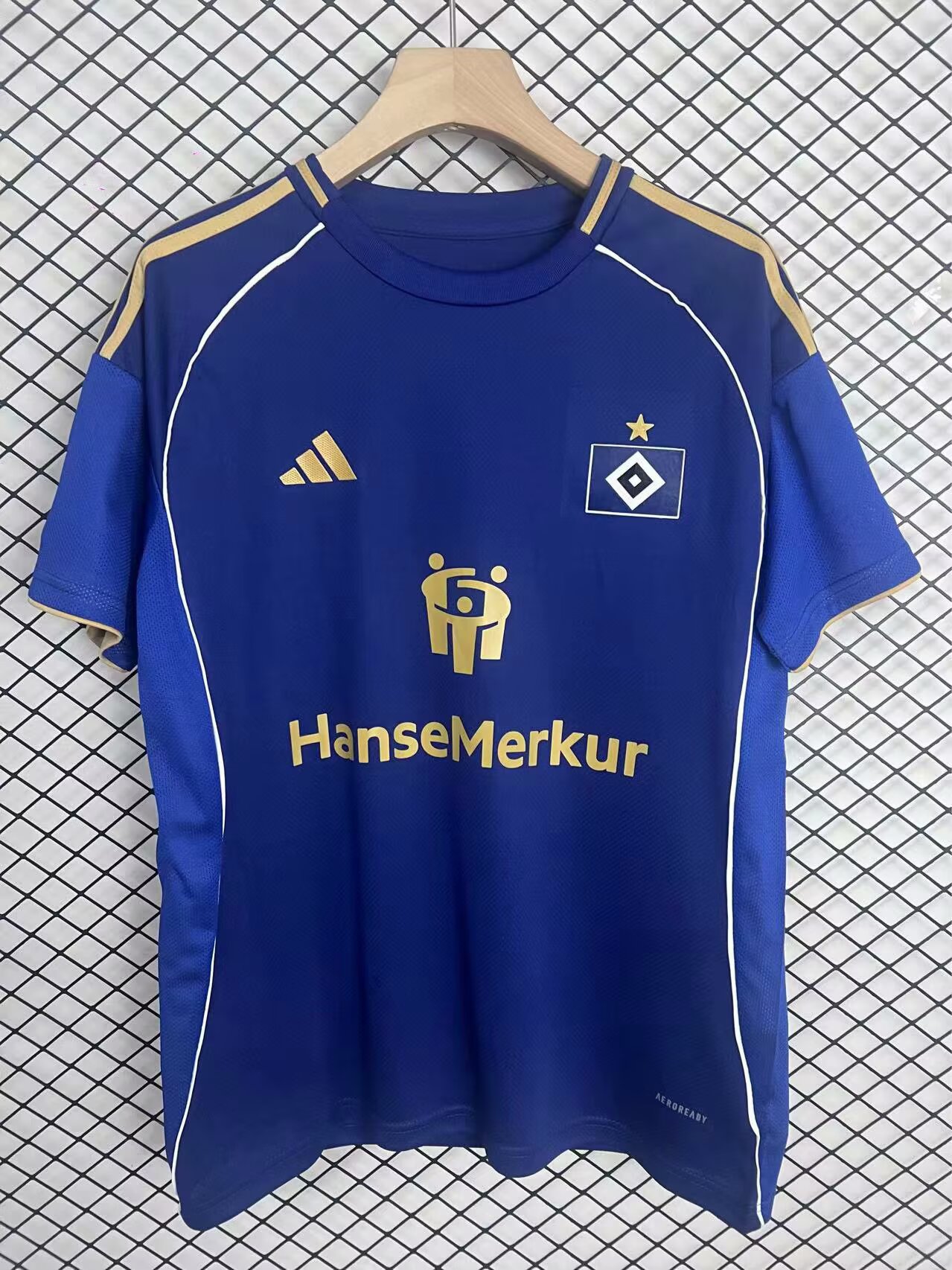 25-26 Hamburg SV Away Fans Soccer Jersey