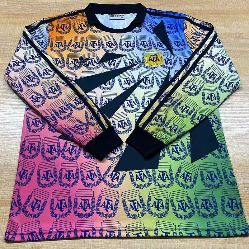 1993-1994 Argentina Goalkeeper Retro Soccer Jersey