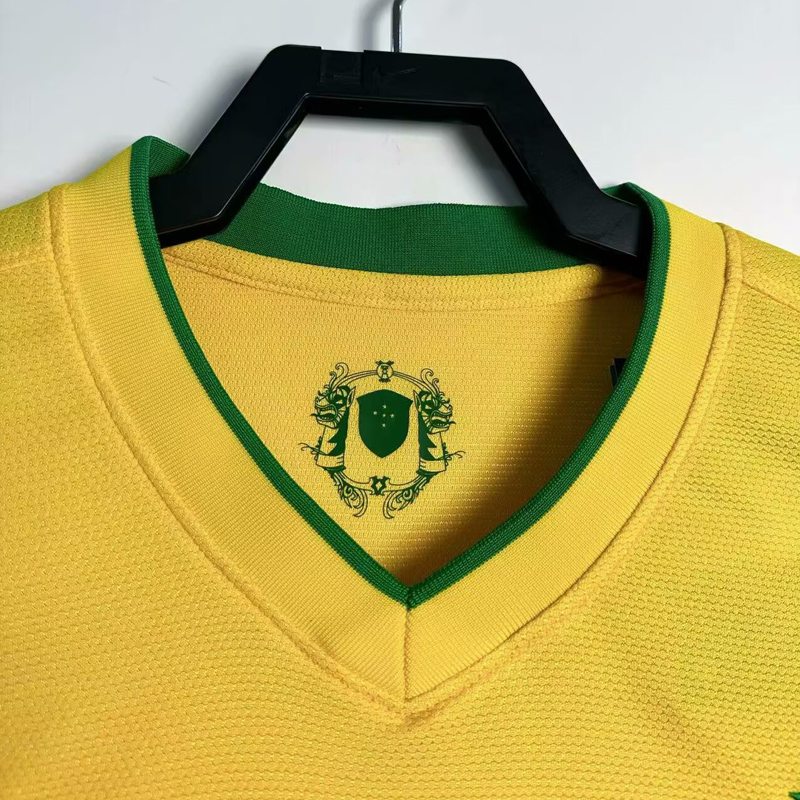 2012-2013 Brazil Home Retro Soccer Jersey