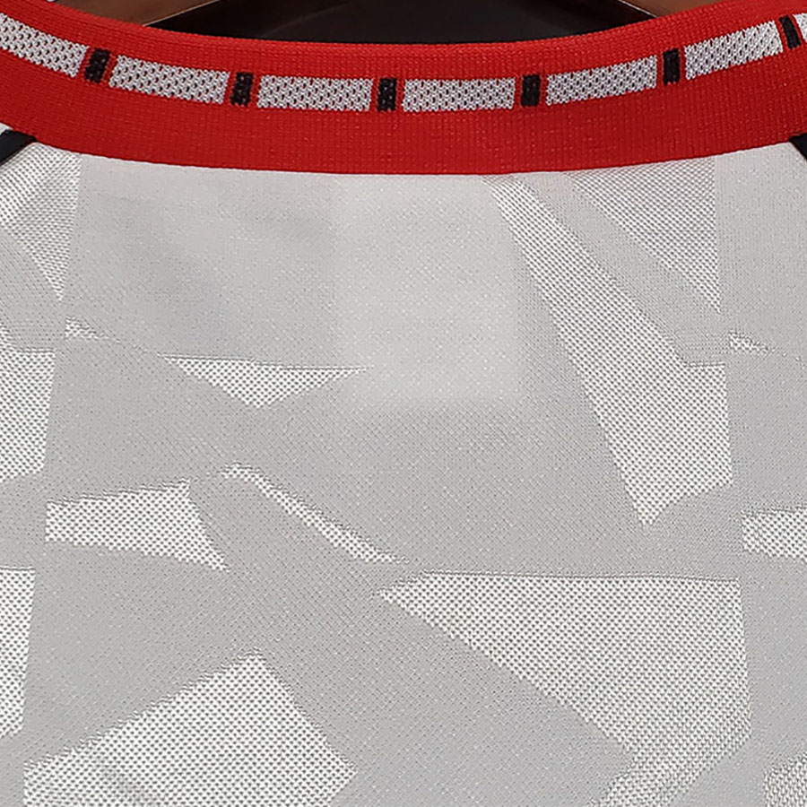 1991 Man Utd Away White Retro Soccer Jersey
