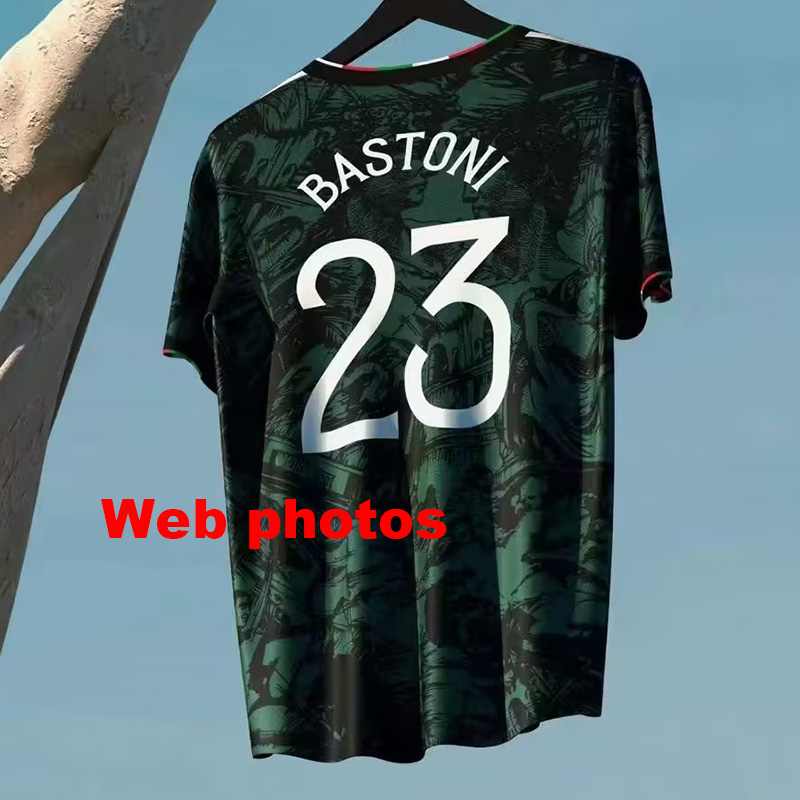 2023 Italy Special Edition Green Fans Soccer Je...