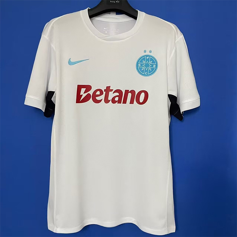 25-26 FCSB White Fans Soccer Jersey (布加勒斯特星)