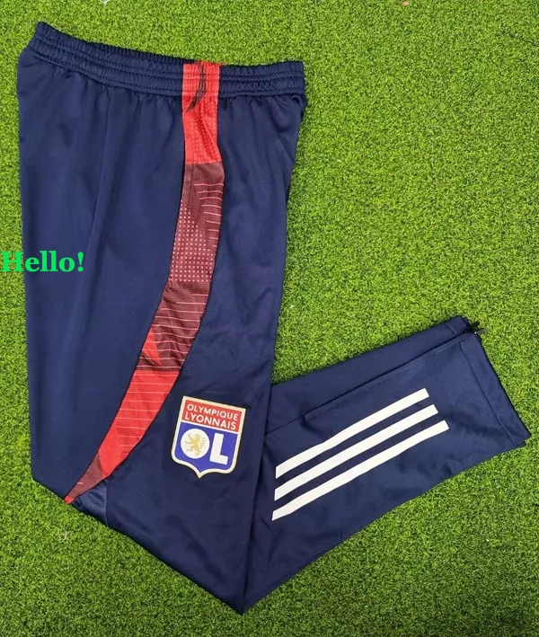 24-25  Lyon Royal blue Training Long Pants (Have Pocket)
