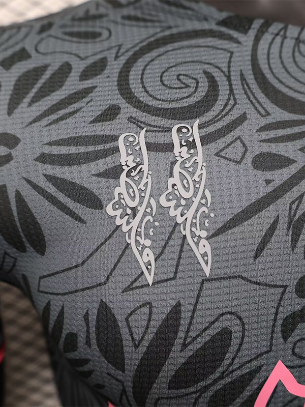 24-25 Palestina FC Grey Black Player Version Training shirts