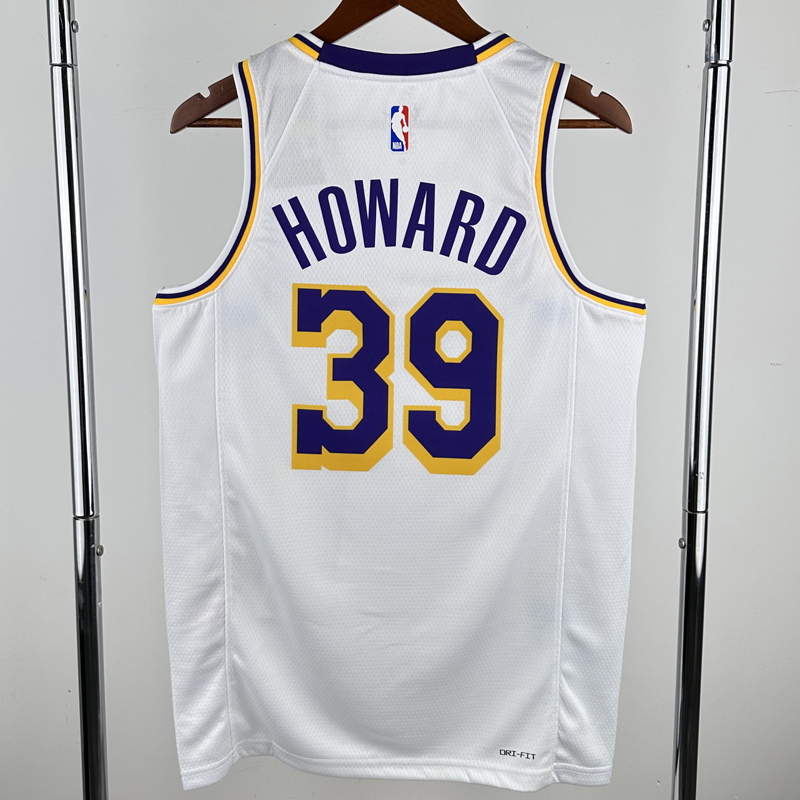 22-23 LAKERS HOWARD #39 White Top Quality Hot Pressing NBA Jersey(圆领)