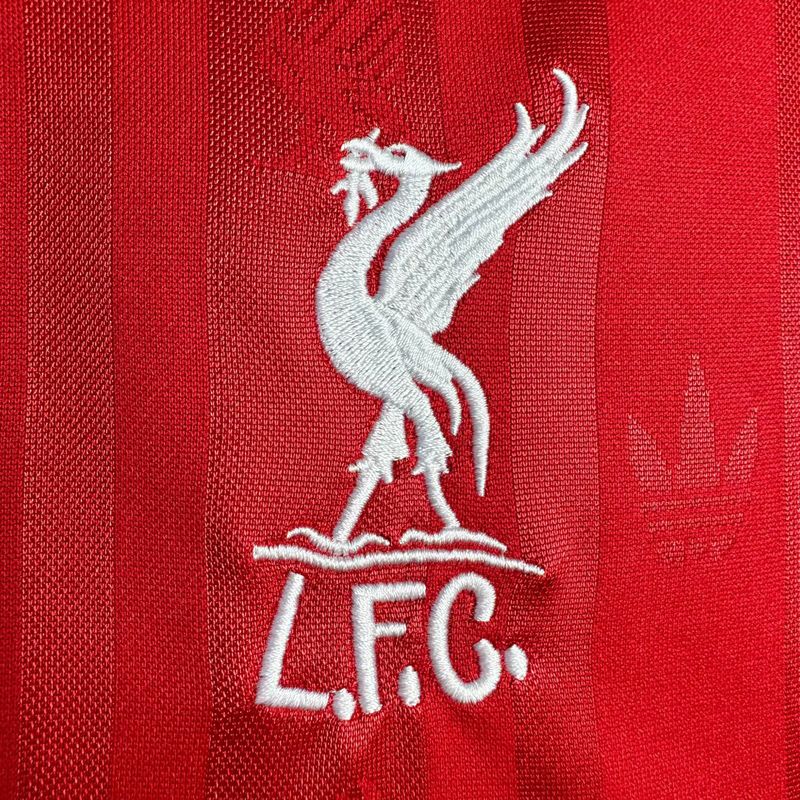 1986-1987 LIV Home Retro Soccer Jersey