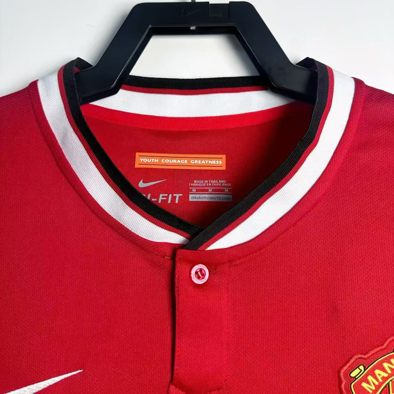 2014-2015 Man Utd Home Retro Soccer Jersey