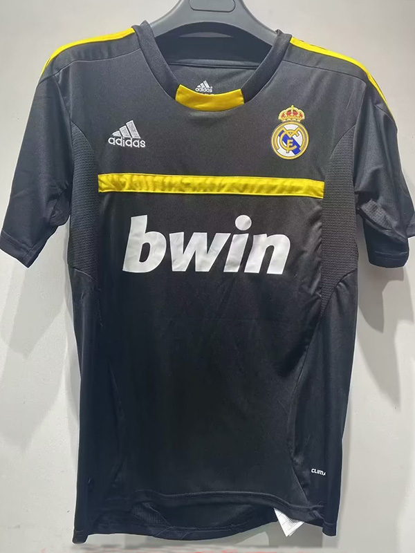 2011-2012 RMA Black GoalKeeper Retro Soccer Jersey
