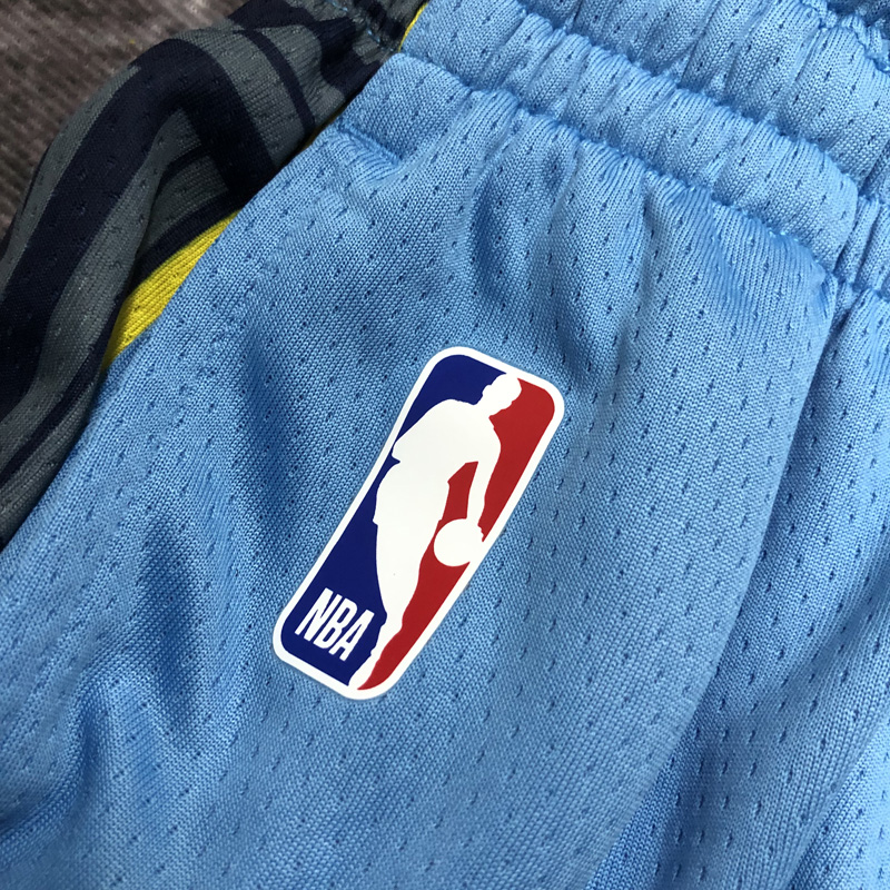 22-23 GRIZZLIES Blue Top Quality NBA Pants (Tra...