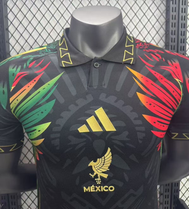 25-26 Mexico Special Edition Green Black Player Version Soccer Jersey