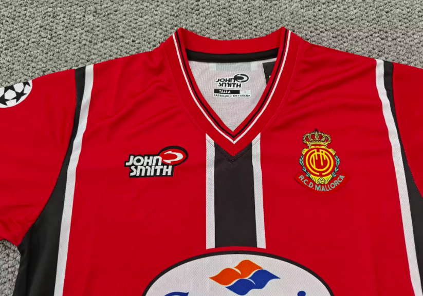 2001-2002 Mallorca Home Retro Soccer Jersey