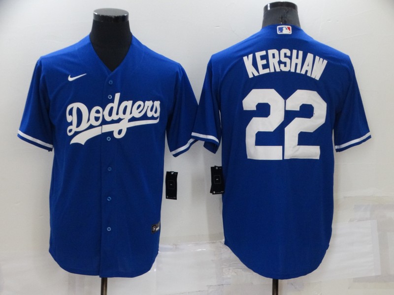 2022 Men's Los Angeles Dodgers KERSHAW 22 MLB Jersey