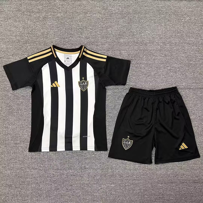 25-26 Atletico Mineiro Home Kids Soccer Jersey