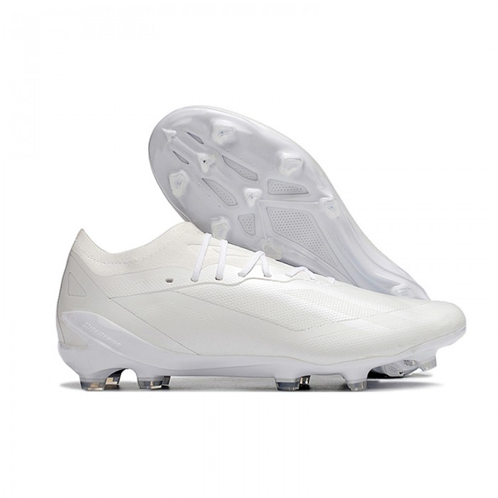 X 23 .1 FG Soccer Shoes-All White-4502664